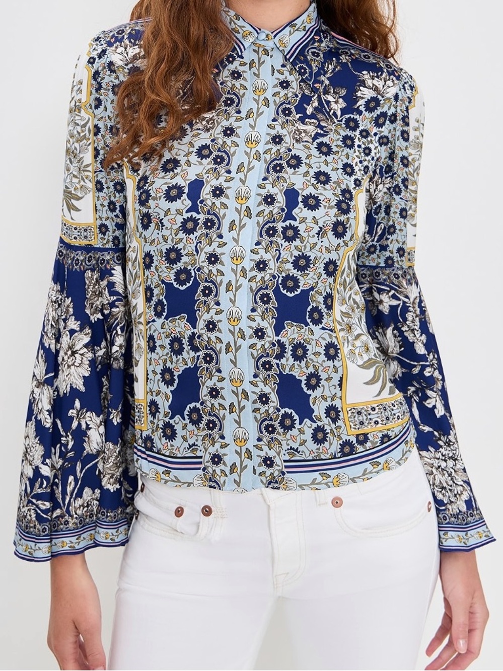 Alice + Olivia Willa Fitted Top Small